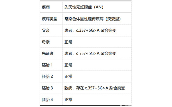 PGD診斷結果