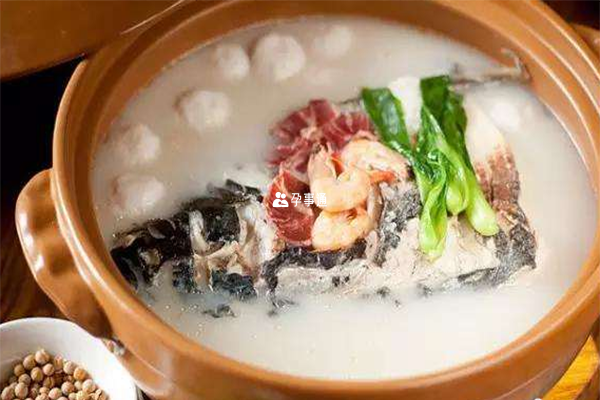 火腿魚頭濃湯