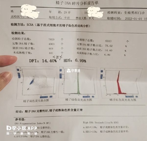 精子碎片檢查中需要看精子量